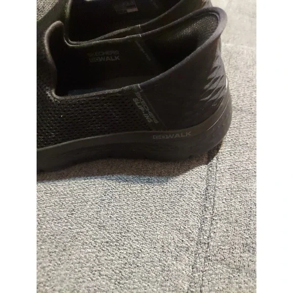 SKECHERS Slip-Ins GO WALK FLEX Relish Walking Sneakers Black 124963 Womens 10 - Picture 4 of 9